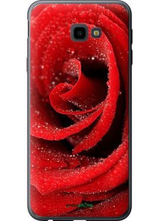 Чохол на samsung galaxy j4 plus 2018 червона троянда "529u-1594-2448"
