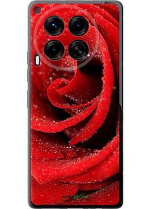 Чехол на tecno camon 30 4g красная роза "529u-3712-2448"