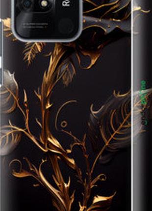 Чехол на xiaomi redmi 10c роза 3 "5552m-2591-2448"