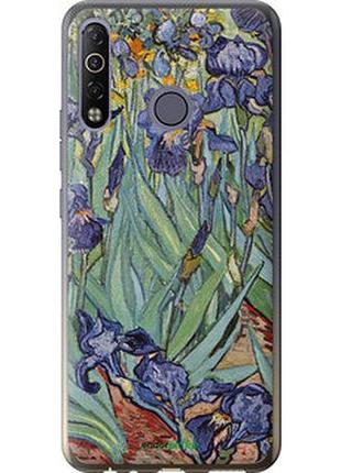 Чехол на tecno camon 12 air cc6 винсент ван гог. ирисы "161u-2389-2448"