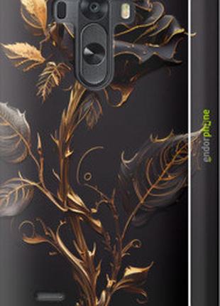 Чехол на lg g3 d855 роза 3 "5552m-47-2448"