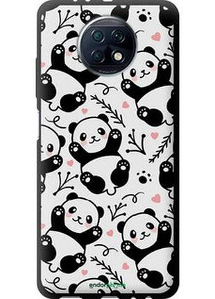 Чехол на xiaomi redmi note 9t панды "4318b-2261-2448"