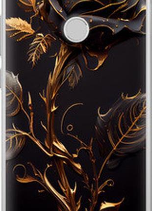 Чехол на xiaomi redmi note 5a prime роза 3 "5552t-1063-2448"