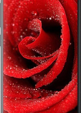 Чехол на xiaomi redmi go красная роза "529u-1667-2448"