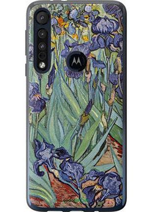 Чохол на motorola one macro вінсент ван гог. іриси "161u-1812-2448"