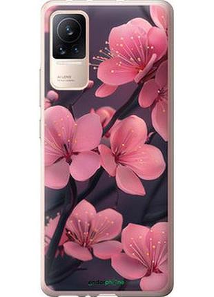Чехол на xiaomi civi пурпурная сакура "6075u-2491-2448"