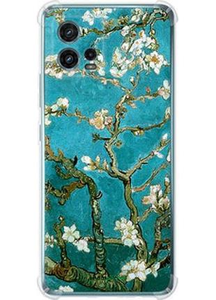Чехол на motorola g72 винсент ван гог. сакура "841sp-2859-2448"