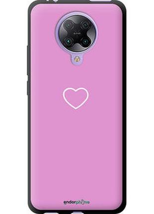 Чехол на xiaomi redmi k30 pro сердце 2 "4863b-1899-2448"