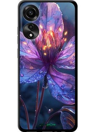 Чехол на oppo a78 4g магический цветок "6038b-3142-2448"