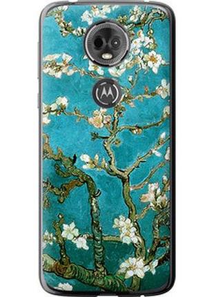 Чехол на motorola moto e5 plus винсент ван гог. сакура "841u-1412-2448"