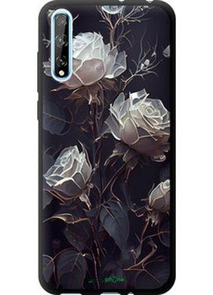 Чехол на huawei p smart s розы 2 "5550b-1813-2448"