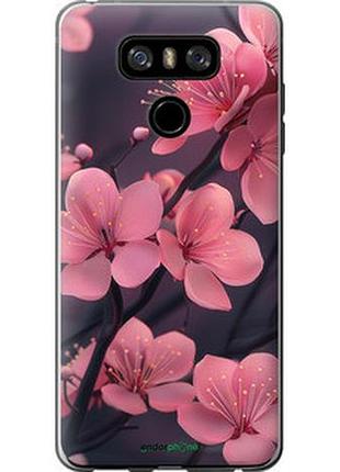 Чохол на lg g6 пурпурова сакура "6075u-836-2448"