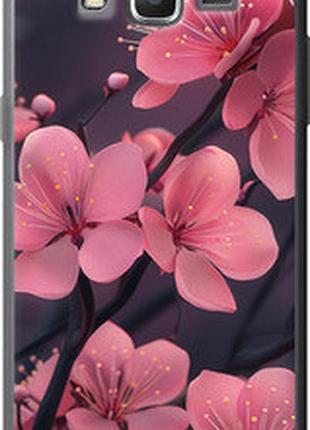 Чехол на samsung galaxy grand prime ve g531h пурпурная сакура "6075t-212-2448"