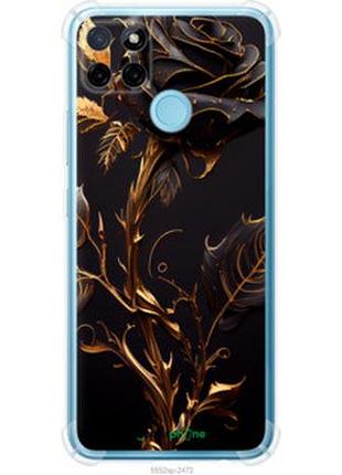 Чехол на realme c21y роза 3 "5552sp-2472-2448"
