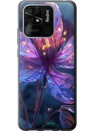 Чехол на xiaomi redmi 10c магический цветок "6038u-2591-2448"