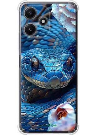 Чехол на xiaomi redmi 12 5g blue snake "6079sp-3194-2448"