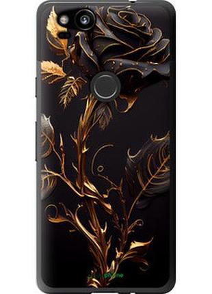 Чехол на google pixel 2 роза 3 "5552t-1075-2448"