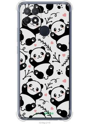 Чехол на oppo a15 панды "4318sp-2119-2448"
