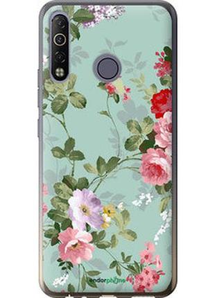 Чохол на tecno camon 12 air cc6 квіткові шпалери 2 "862u-2389-2448"
