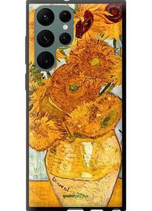 Чехол на samsung galaxy s22 ultra винсент ван гог. подсолнухи "162b-2500-2448"