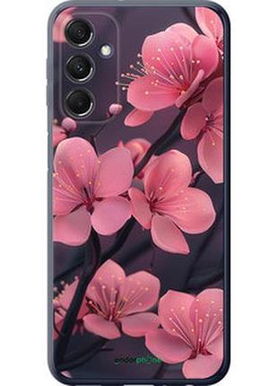 Чехол на samsung galaxy m34 5g пурпурная сакура "6075u-3141-2448"