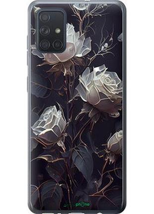 Чехол на samsung galaxy a71 2020 a715f розы 2 "5550t-1826-2448"