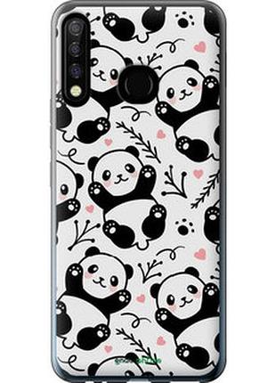 Чехол на tecno camon 12 cc7 панды "4318u-2432-2448"