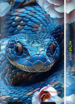 Чехол на lenovo a6000 blue snake "6079m-103-2448"