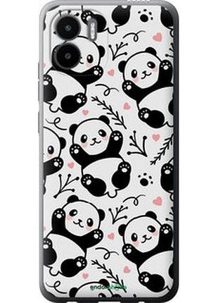 Чехол на xiaomi redmi a1 панды "4318u-2768-2448"