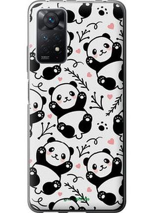 Чехол на xiaomi redmi note 12 pro панды "4318u-3019-2448"