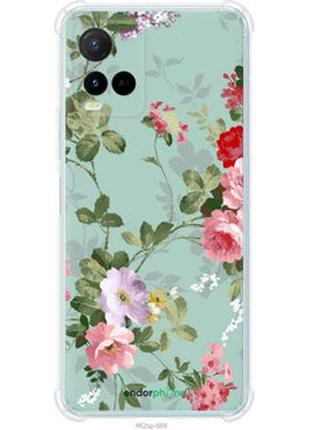 Чохол на vivo y21s квіткові шпалери 2 "862sp-2550-2448"