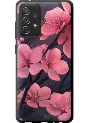 Чехол на samsung galaxy a72 a725f пурпурная сакура "6075b-2247-2448"