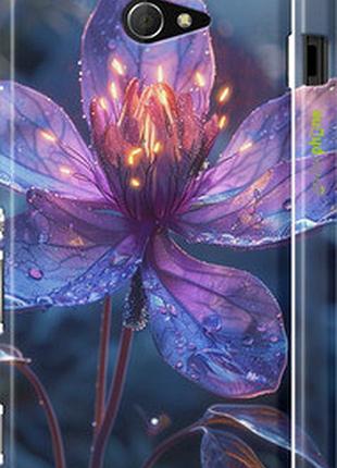 Чехол на sony xperia m2 dual d2302 магический цветок "6038m-61-2448"