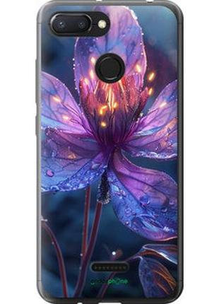 Чехол на xiaomi redmi 6 магический цветок "6038u-1521-2448"