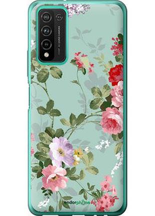 Чохол на huawei honor 10x lite квіткові шпалери 2 "862u-2198-2448"