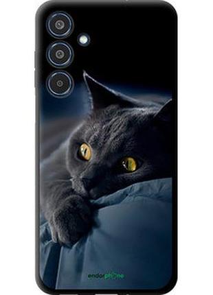 Чохол на samsung galaxy m35 5g димчастий кіт "825b-3738-2448"