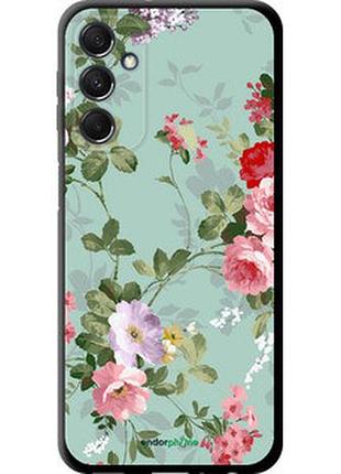 Чехол на samsung galaxy m34 5g цветочные обои 2 "862b-3141-2448"