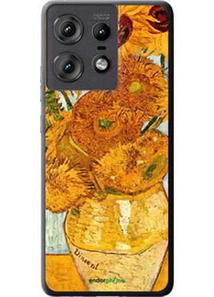 Чехол на motorola edge 50 pro 5g винсент ван гог. подсолнухи "162u-3710-2448"