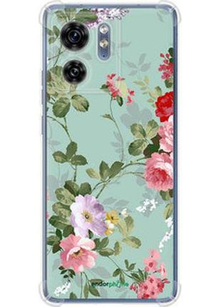 Чехол на motorola edge 40 цветочные обои 2 "862sp-3335-2448"