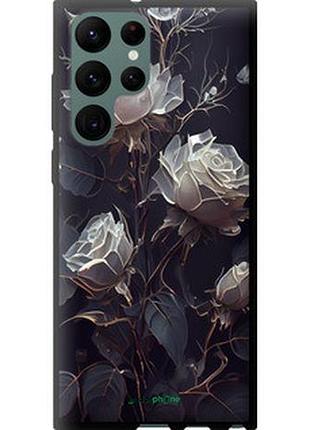Чехол на samsung galaxy s22 ultra розы 2 "5550b-2500-2448"