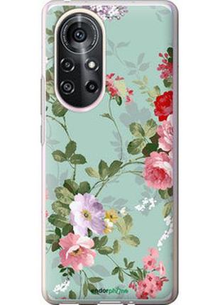 Чехол на huawei nova 8 pro цветочные обои 2 "862u-2246-2448"