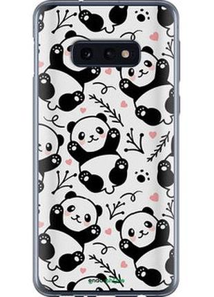 Чехол на samsung galaxy s10e панды "4318u-1646-2448"