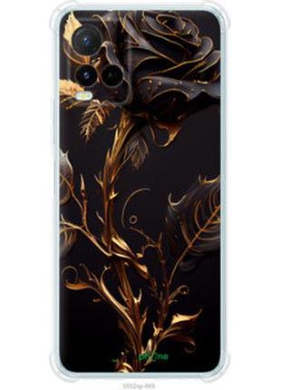 Чехол на vivo y21 роза 3 "5552sp-669-2448"