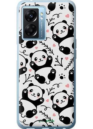 Чехол на oppo a77 5g панды "4318u-1377-2448"