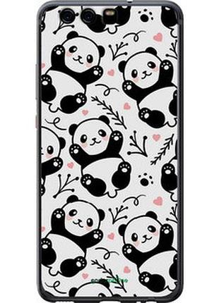 Чехол на huawei p10 панды "4318t-780-2448"