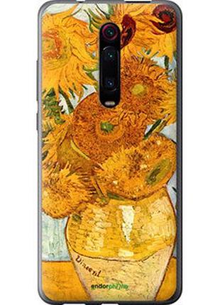 Чехол на xiaomi redmi k20 винсент ван гог. подсолнухи "162t-1817-2448"