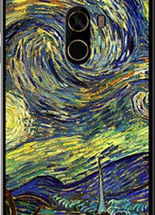 Чехол на xiaomi mi mix 2 винсент ван гог. звёздная ночь "163u-1067-2448"