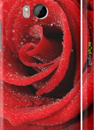 Чехол на htc one m8 dual sim красная роза "529m-55-2448"