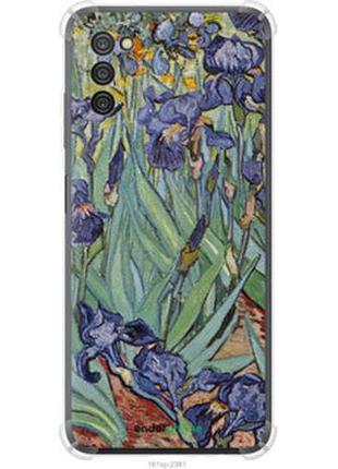 Чехол на samsung galaxy a03s a037f винсент ван гог. ирисы "161sp-2381-2448"
