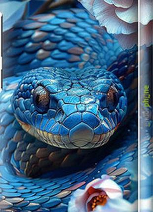 Чехол на xiaomi redmi go blue snake "6079m-1667-2448"